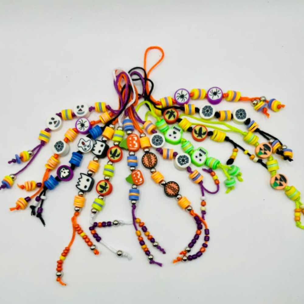 Boutique Set 13 Handmade Goth Aesthetic Spooky Phone Charms Bundle